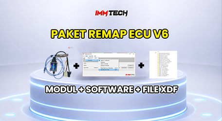 Paket Remap ECU V6 Honda Dengan Flash Tool 64bit